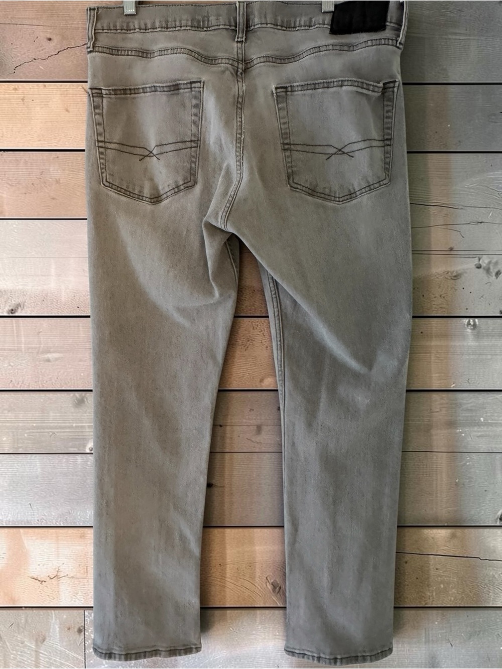 Levi Strauss Men's Signature Gray Denim Slim Fit Jeans SZ 37 Slim - Picture 2 of 6
